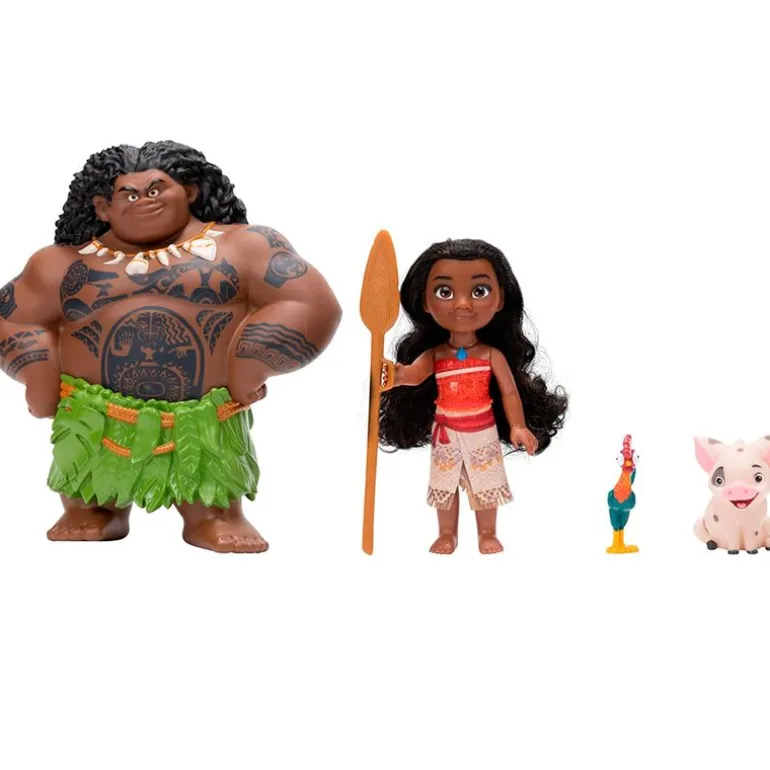 Vaiana Pack Figuras Personajes