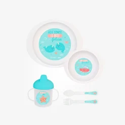 Vajilla 5 piezas " La Mar de Felices"