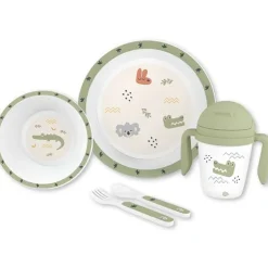 Vajilla 5 Piezas micro Austral