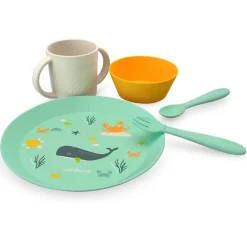 Vajilla Aprendizaje Ocean 5 piezas