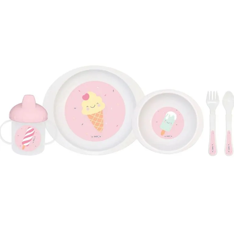Vajilla Para Microondas 5 Piezas Ice Cream