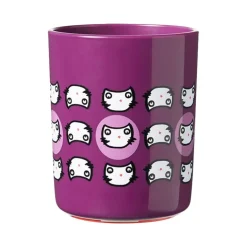 Vaso Antivuelco 190 ml +6m Violeta