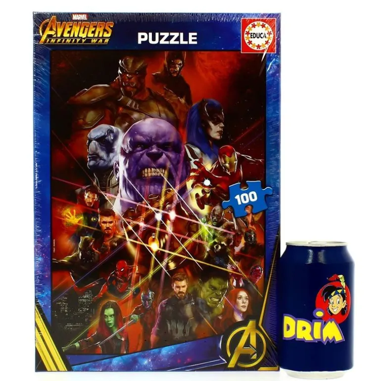 Vengadores Infinity War Puzzle 100 Piezas