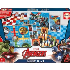 Vengadores Juegos 8 en 1