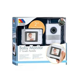 Vigila bebé digital tech con cámara y pantalla de 2"