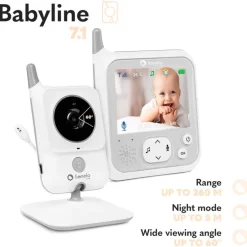 Vigilabebe con camara 7.1