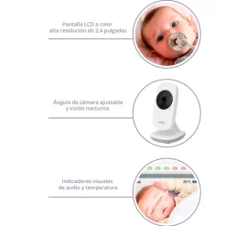 Vtech Intercomunicador Pantalla LCD HD 2,4”