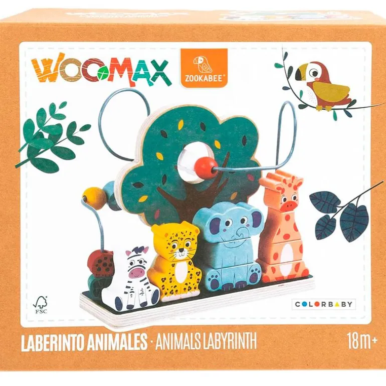 Womax Zookabee Juego Actiivdades Madera
