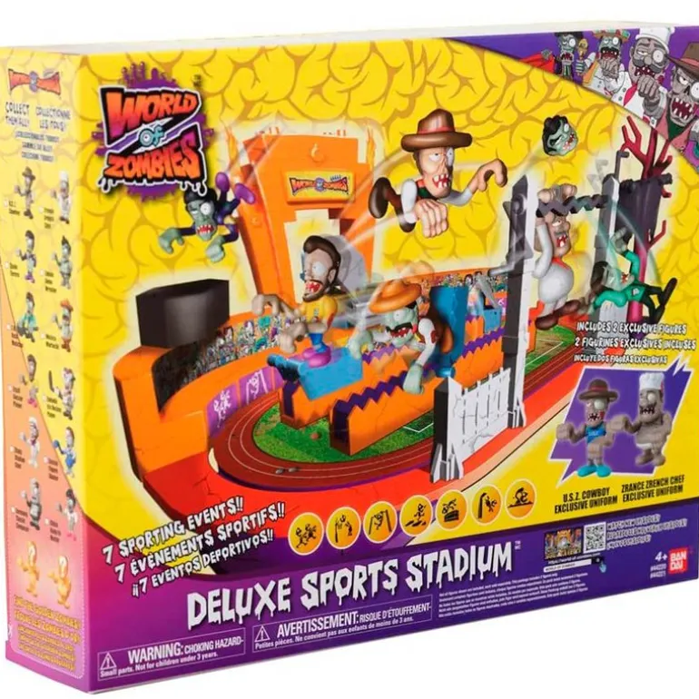World of Zombies Playset Estadio Deportivo