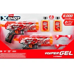 X-Shot Hyper Gel Pack 2 Lanzadores Stringer