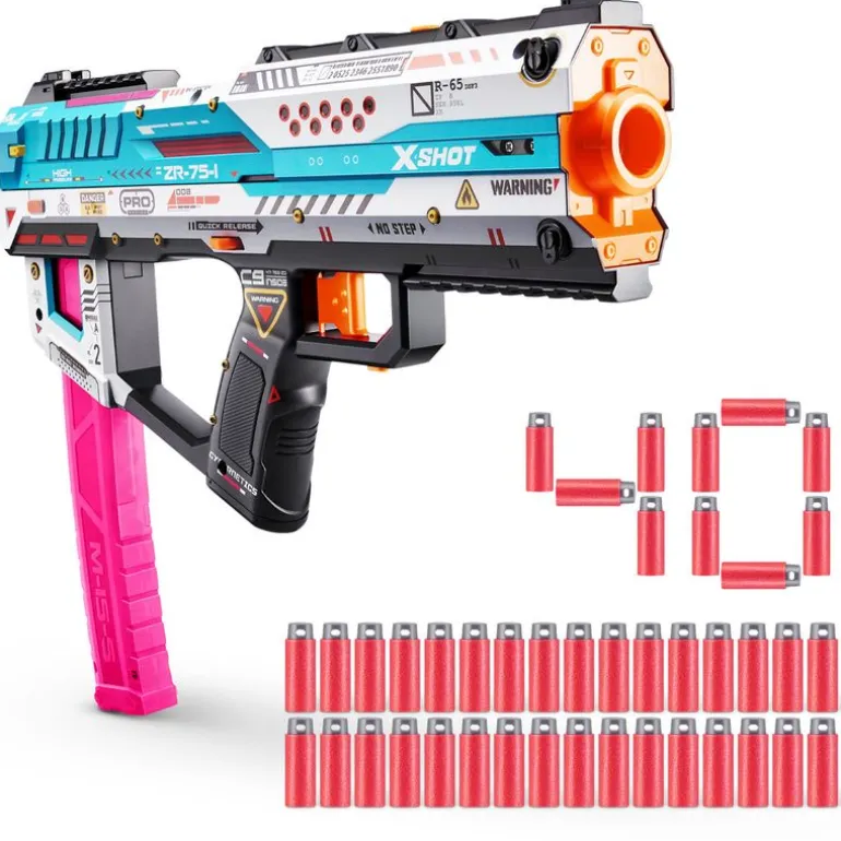 X-Shot Skins Lanzador Performance Fury-X con 40 Dardos