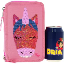 Ylvi & Minimoomis Estuche Triple Rosa